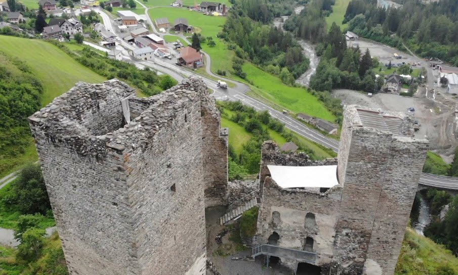 Tschanüff Castle, Switzerland, Switzerland